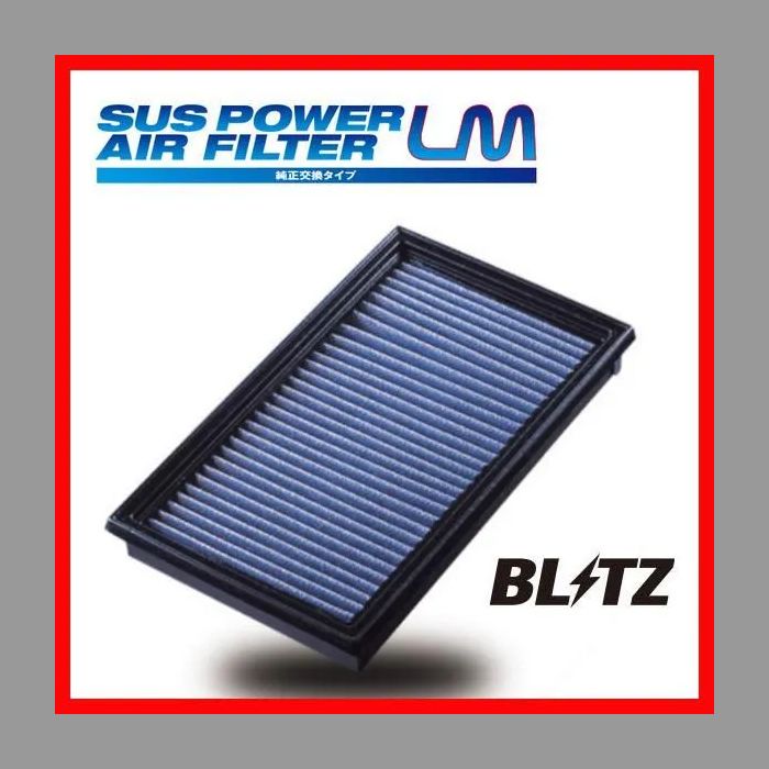 DT-170B シエンタハイブリッド、(SIENTA HYBRID) MXPL10G，MXPL15G BLITZ（ブリッツ）サスパワー エアフィルター LM LMD エアクリーナー 純正交換タイプ