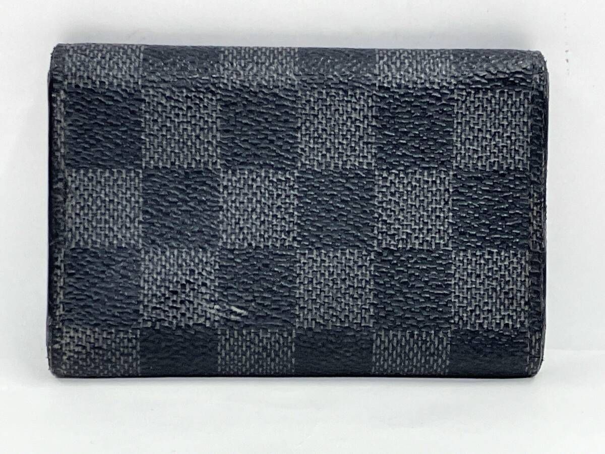 【美品SS】ルイヴィトン　ミュルティクレ6連　ダミエグラフィット　キーケース 楽天市場】ルイヴィトン 6連キーケース ダミエグラフィット