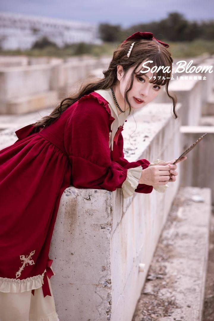 LO372 lolita オリジナル op ロリータ ワンピース