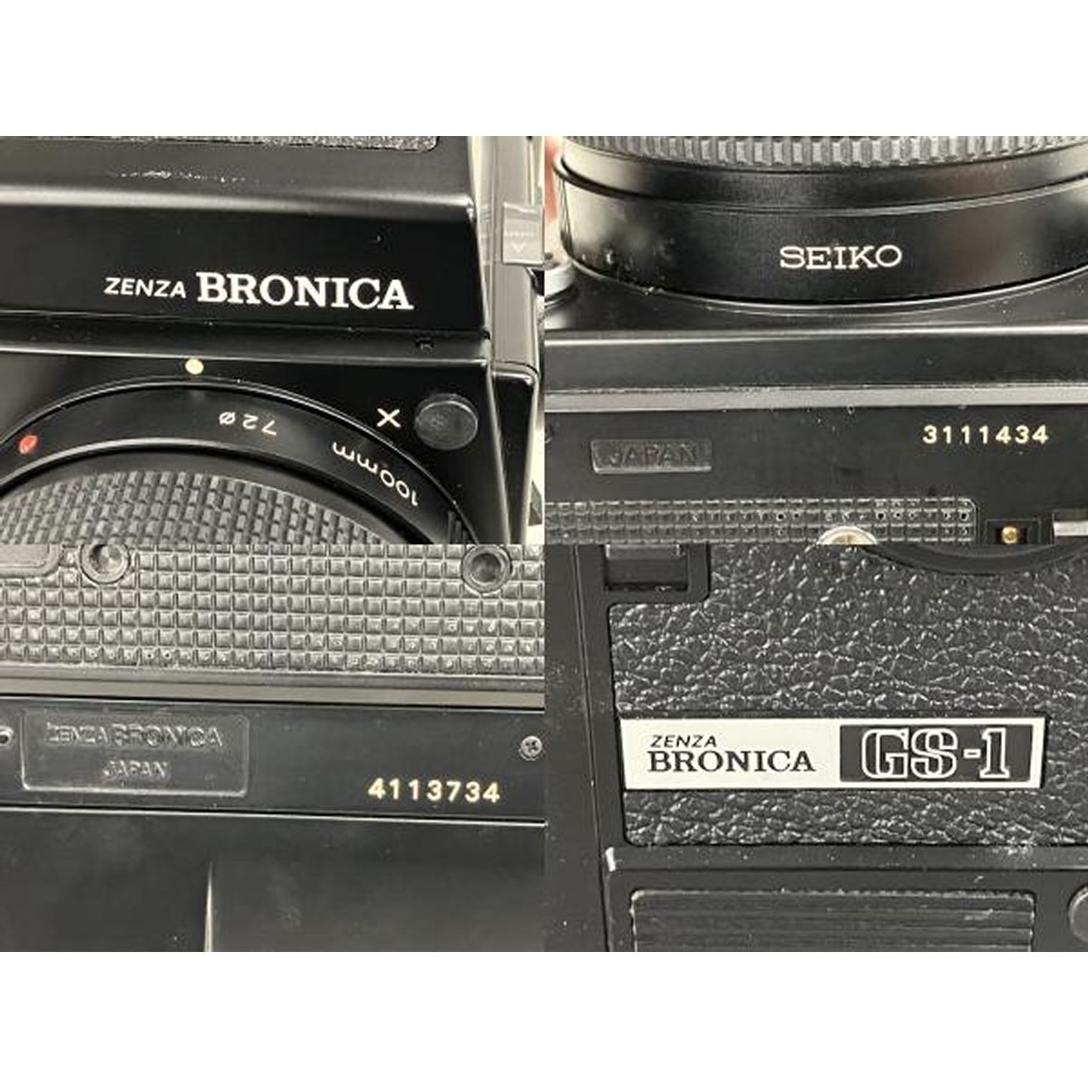 ZENZA BRONICA GS-1ボディ ジャンク品 【公式通販】