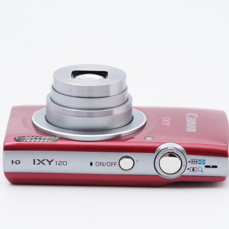 Canon キヤノン デジタルカメラ IXY 120 レッド IXY120(RE) - カメラ
