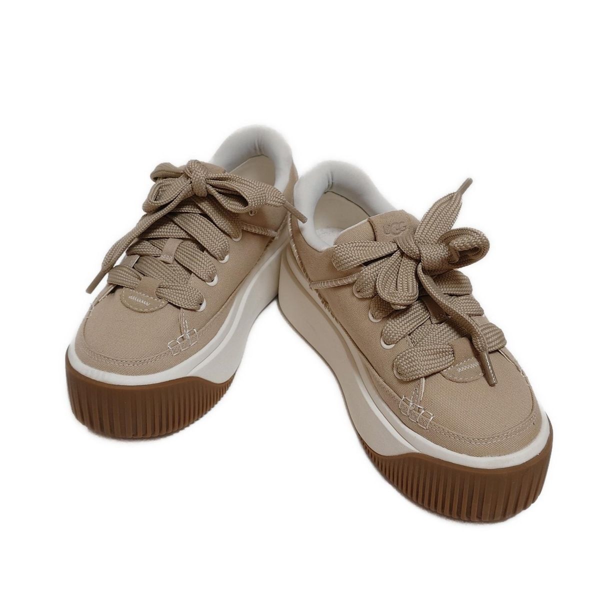 靴 ugg 24.5 UGG Australia 「UGG」 ローカットスニーカー 24.5cm グレー