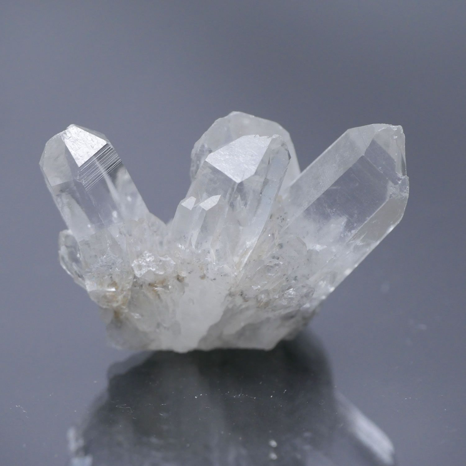 水晶クラスター　菊花 四川省産 菊花水晶 クラスター 1点物 約14g 天然石・置き物 空間