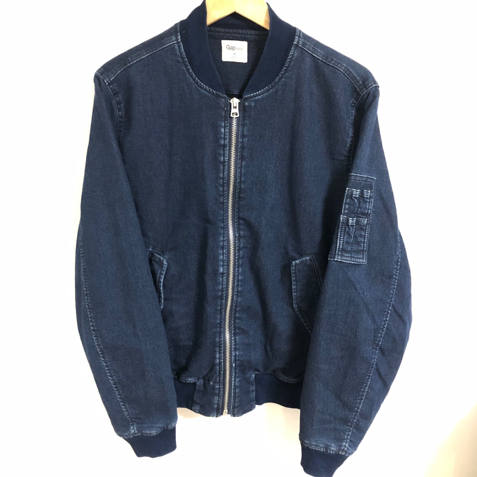 w^)b GAP ギャップ トップス デニムブルゾン 1969 MA-1