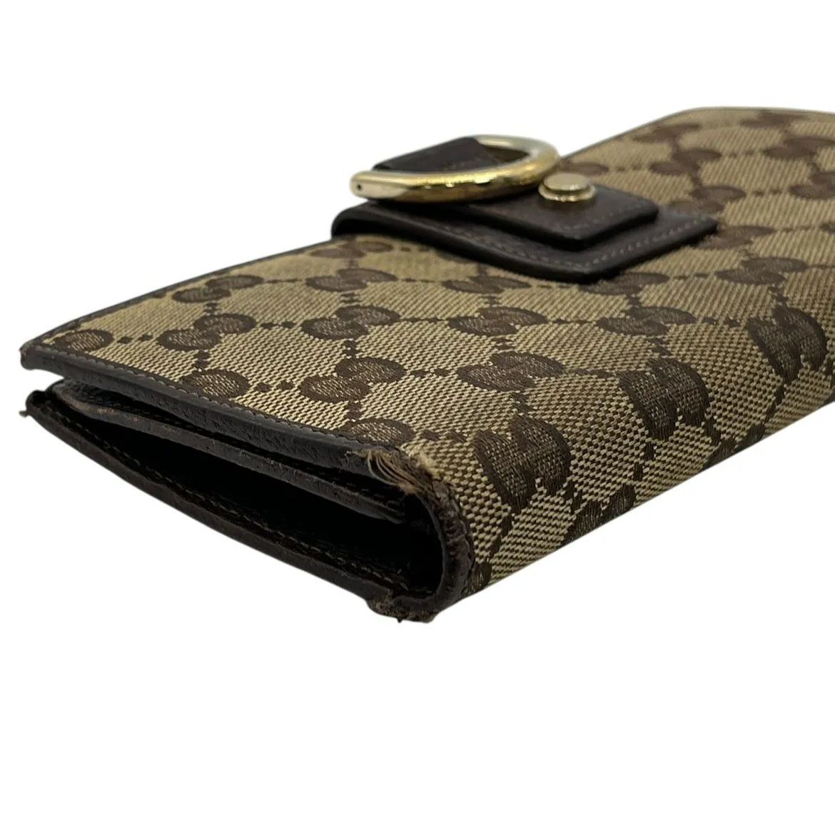 グッチ GUCCI 財布 二つ折り 長財布 GGキャンバス レディース メンズ