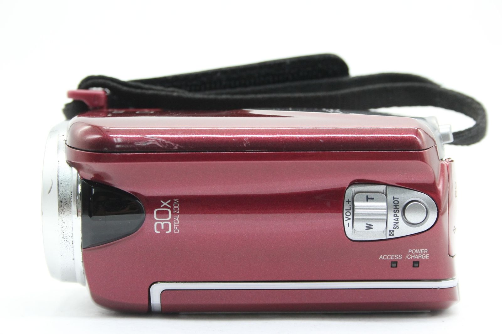 返品保証】 【録画再生確認済み】JVC Everio GZ-HD620-R レッド 30x