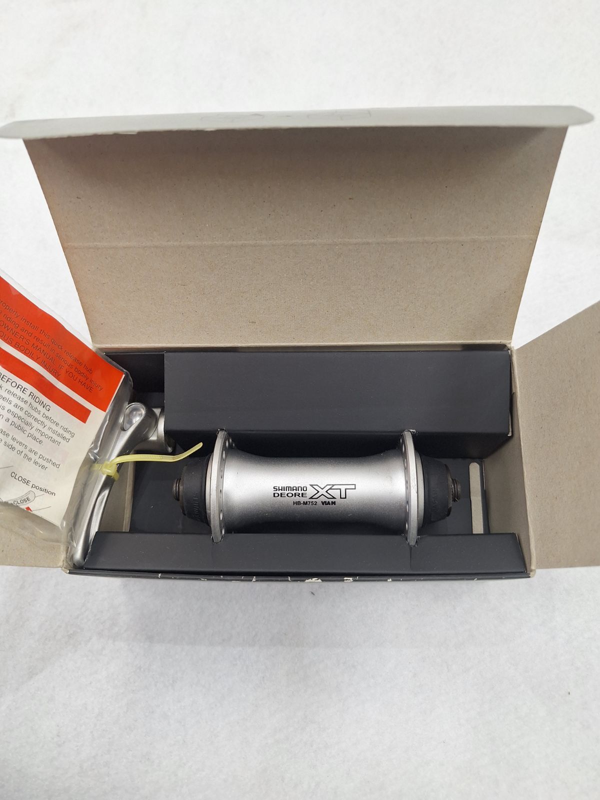 シマノ deore XT HB-M752 ハブ 前後セット 36H シルバー シマノ deore 