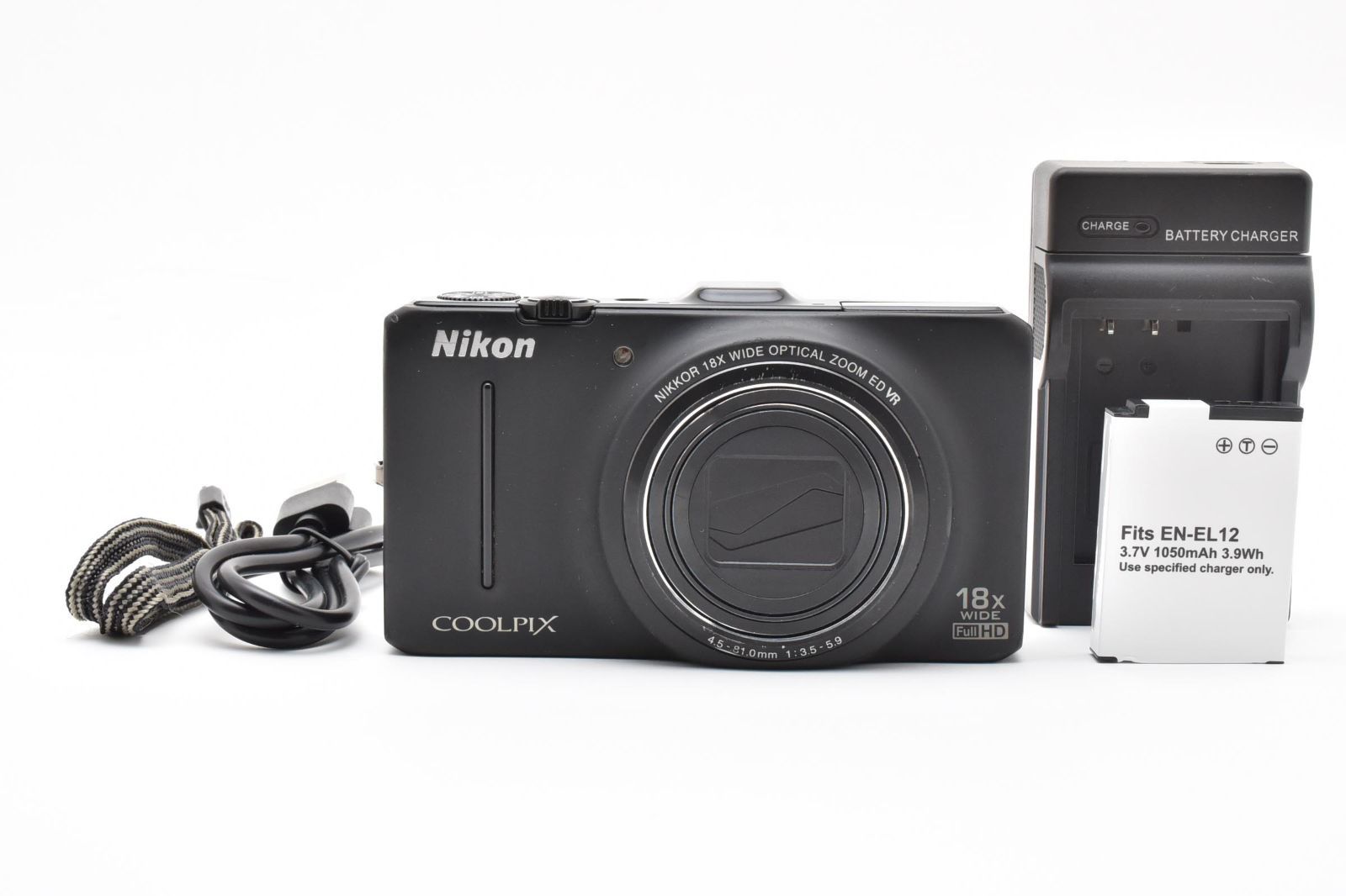 ニコン Nikon COOLPIX S9300 ノーブルブラック クールピクス  