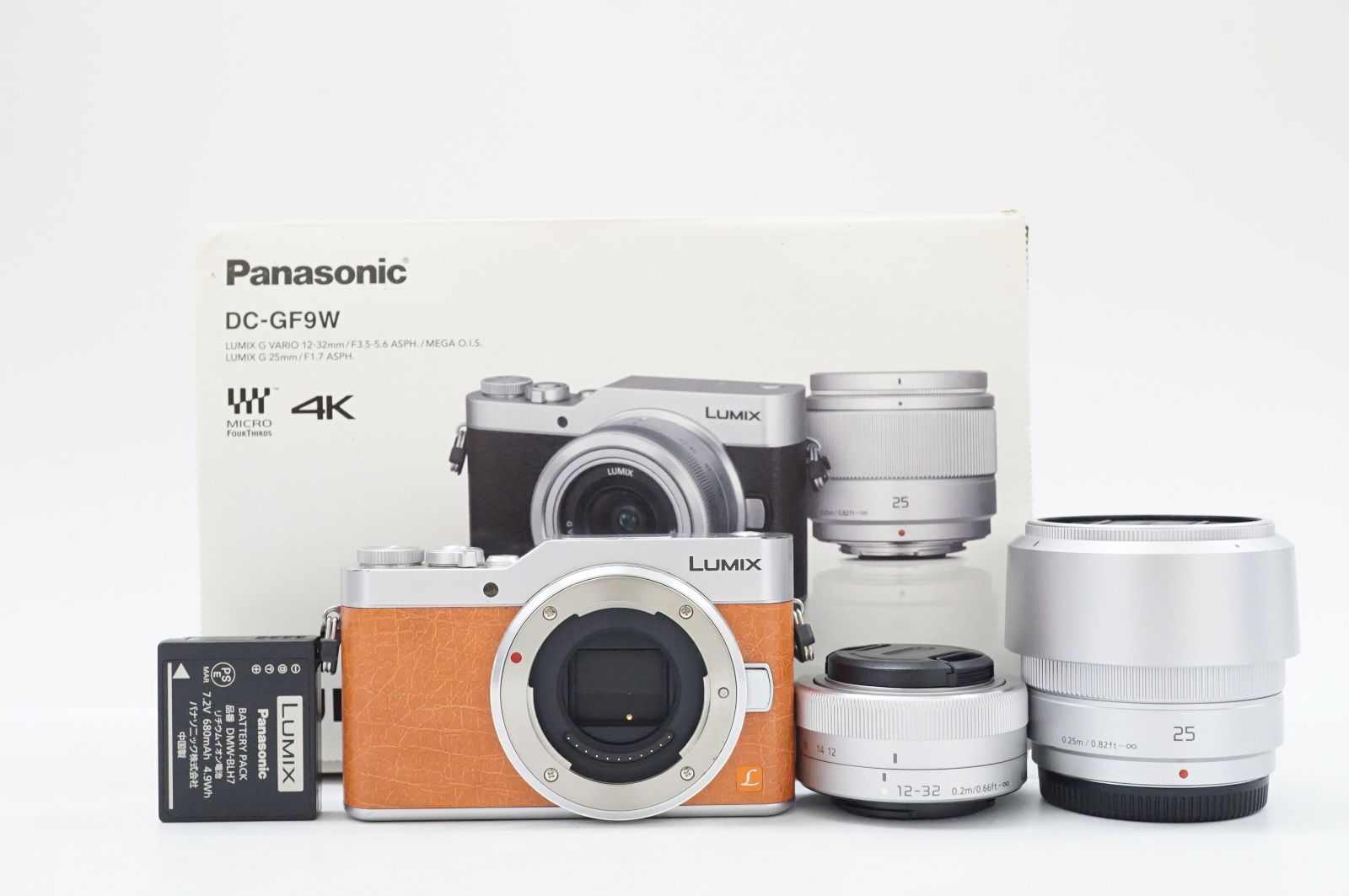 LUMIX Gコンパクトデジタルカメラ 12-32mm DC-GF9W 【公式通販】