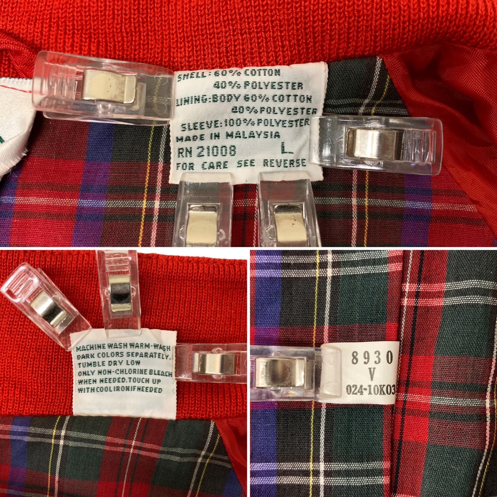 【美品】90s LACOSTE IZOD スイングトップ チェック柄 美品】90s LACOSTE IZOD スイングトップ チェック柄 - メルカリ