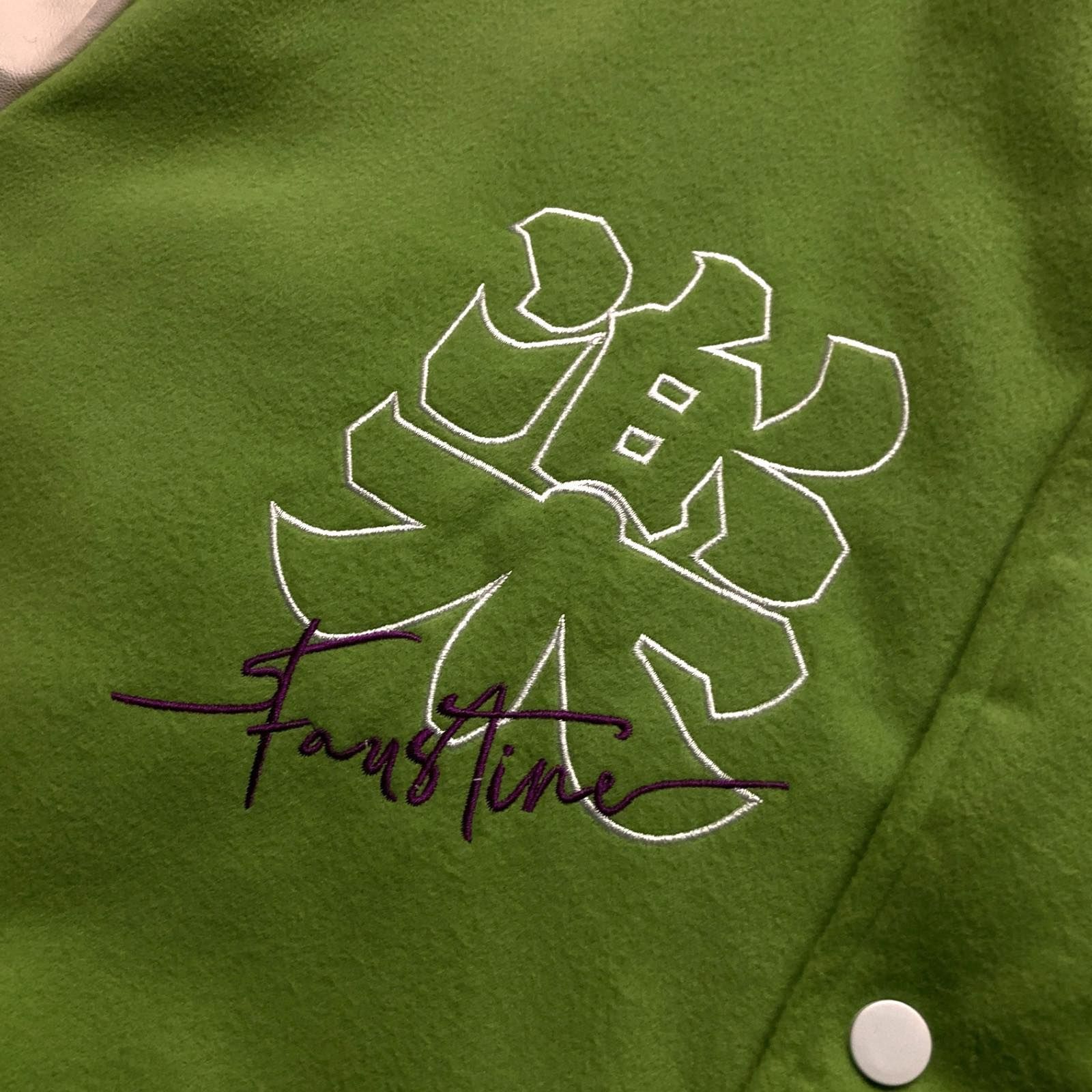 【大幅値下げ】【新品未使用】graniph 麻雀 スタジャン スタジャン 神秘紋章バイカラースタジャン 青|スタジャン専門