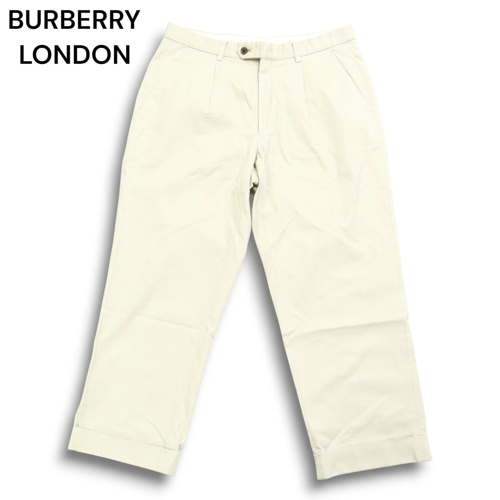 BURBERRY LONDON バーバリー ロンドン 通年 ロゴタグ☆ テーパード 