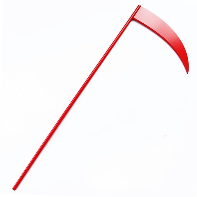 お取寄せ商品 納期ご相談下さい コスプ イテム チェンソーマン 風 パワー 武器 大釜 鎌 カマ 120cm ハロウィンの仮装アイテムとしてもバッチリです