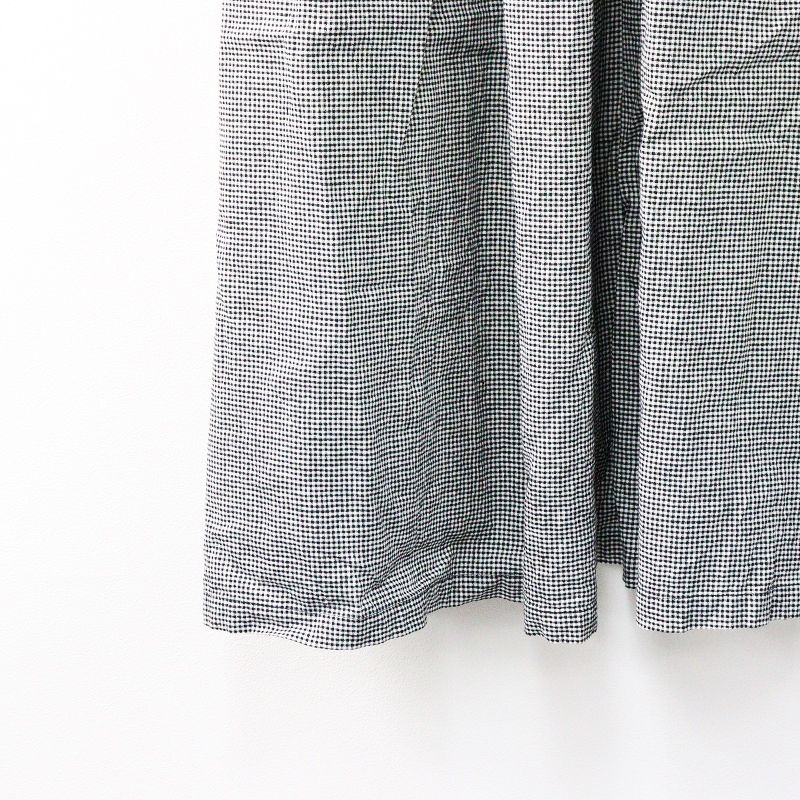 美品 2024SS ネストローブ nest Robe UpcycleLino ギンガム