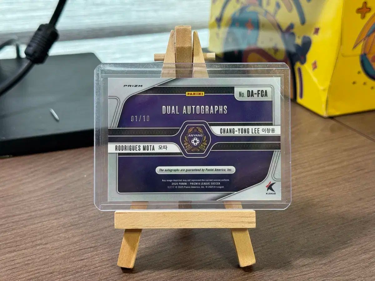 FC 安陽 K リーグプリズム モタ|イ チャンヨン シルバデュアル 10