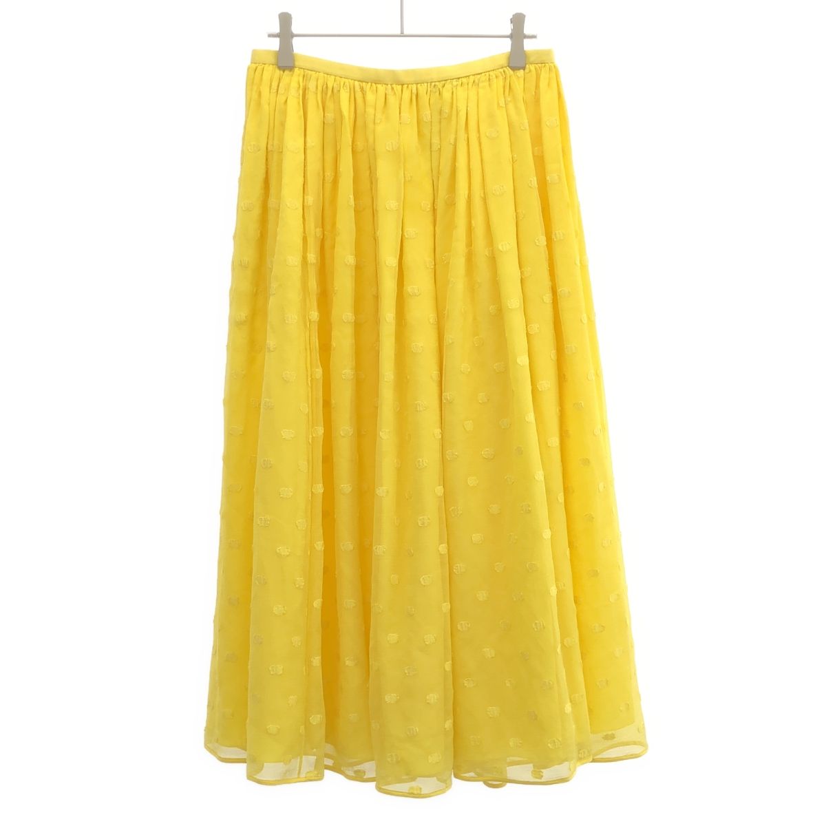 ドゥロワー シルクコットンギャザースカート ロングスカート チュールスカート ドゥロワー シルクコットンギャザースカート ロングスカート チュール
