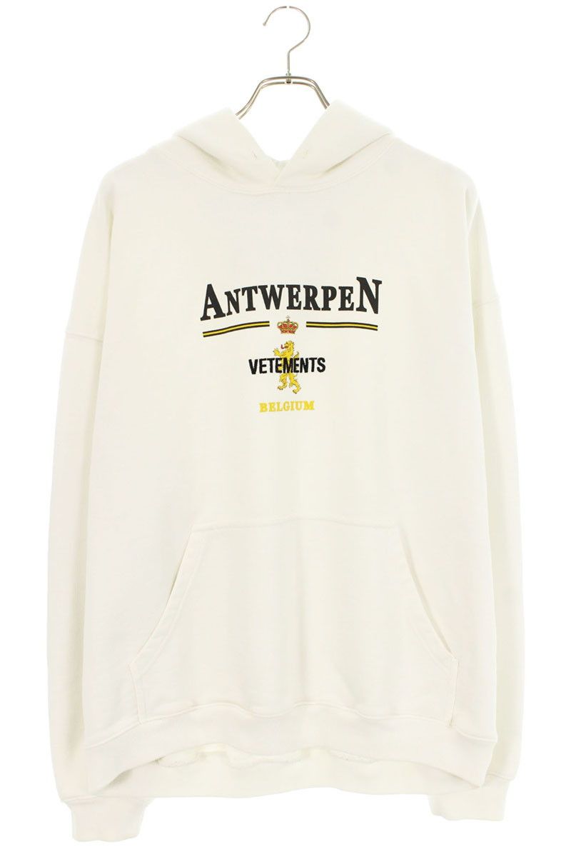 VETEMENTS ヴェトモン パーカー アントワープ ue51tr440r 楽天市場】ヴェトモン アントワープ プルオーバーパーカー