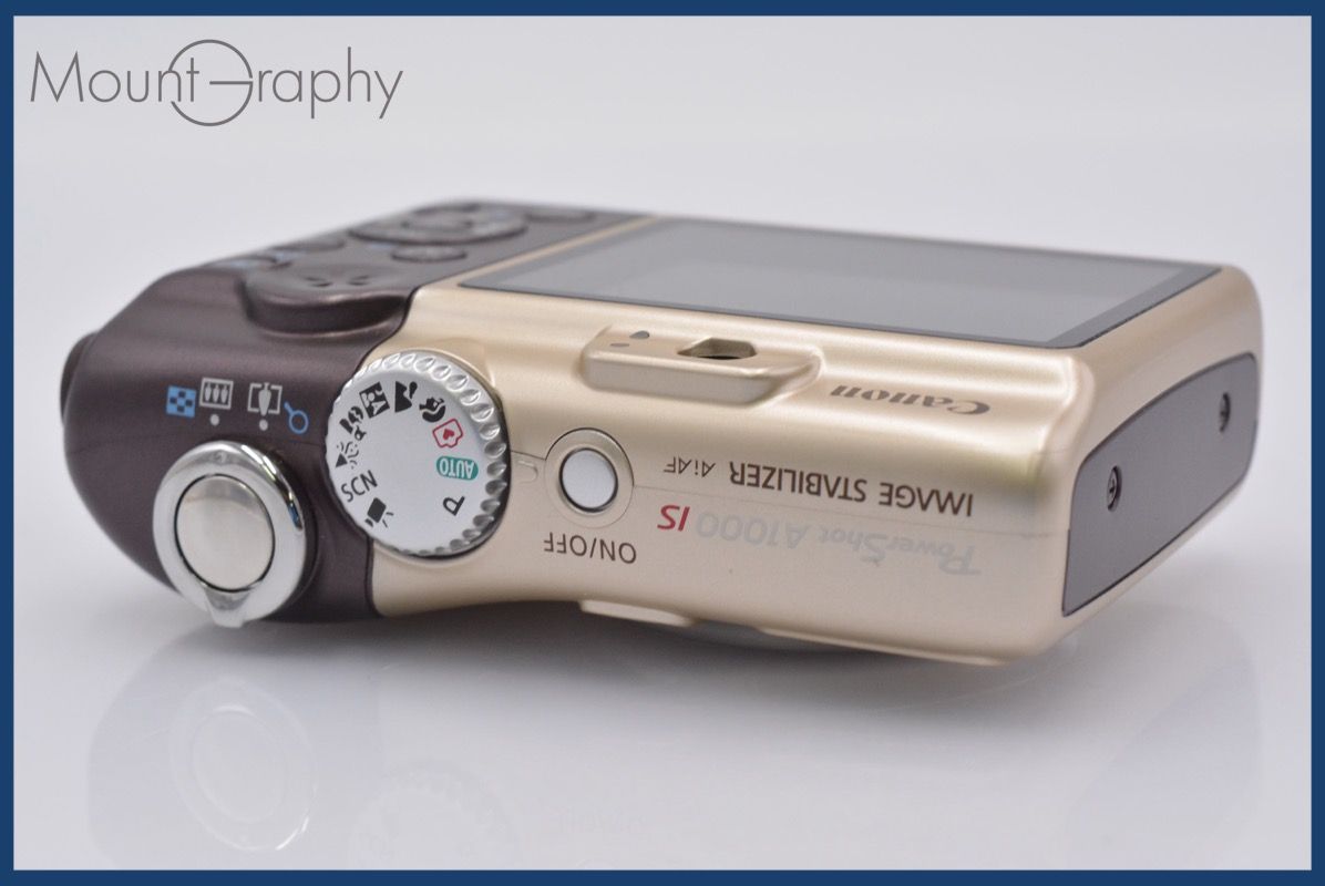 【美品】Canon PowerShot A1000 IS 単3電池駆動 美品】Canon PowerShot A1000 IS 単3電池駆動 CANON PowerShot