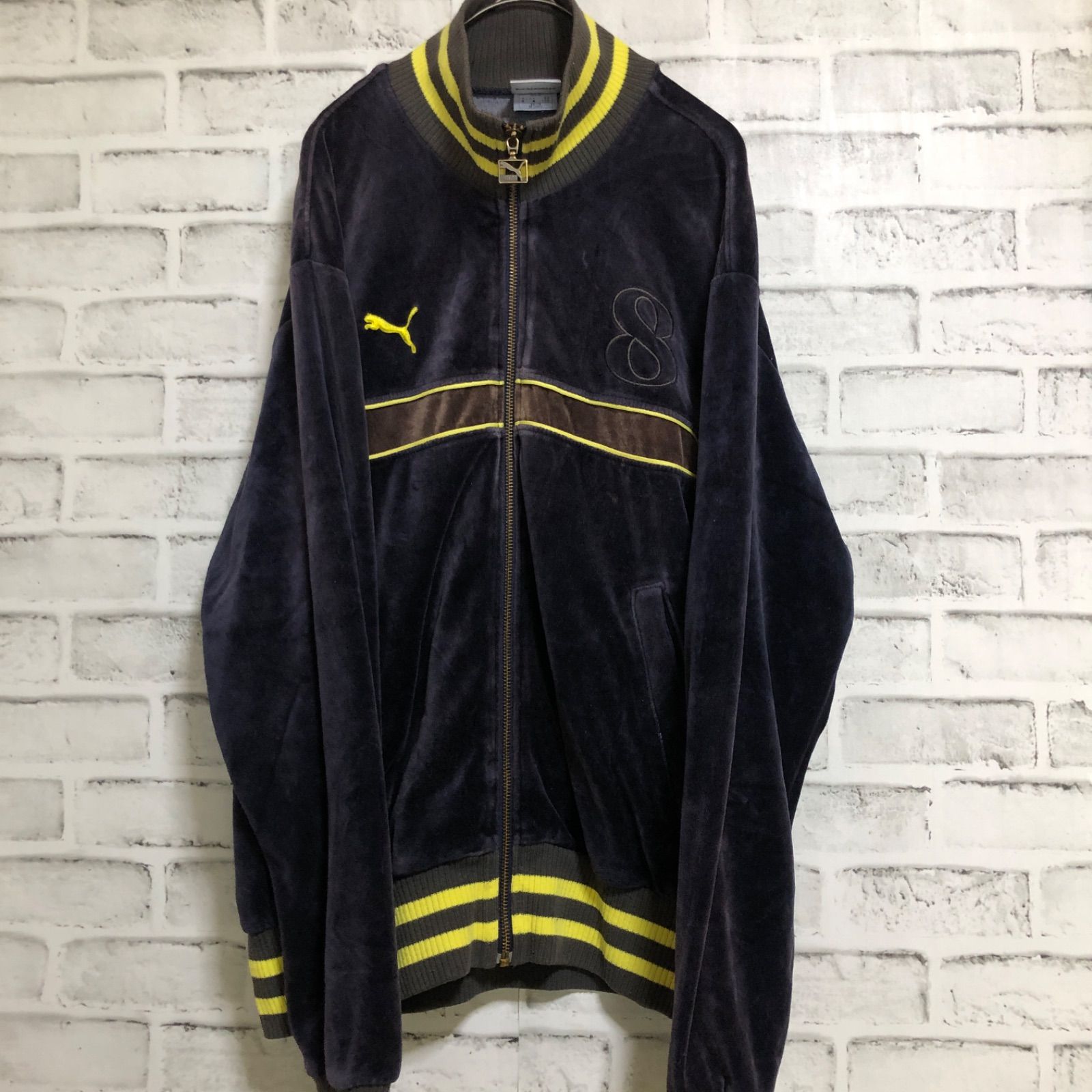 PUMA トラックジャケット ベロアM トラックジャージ ヴィンテージ puma-