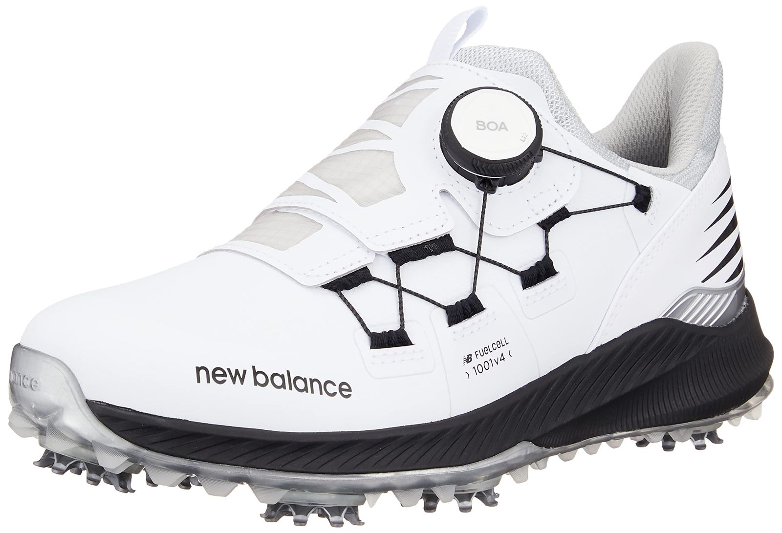 ニューバランス ゴルフシューズ FuelCell 1001 v4 スパイク BOA ボア 軽量 メンズ W WHITE 29.0 cm 2E W WHITE 29.0 cm 2E