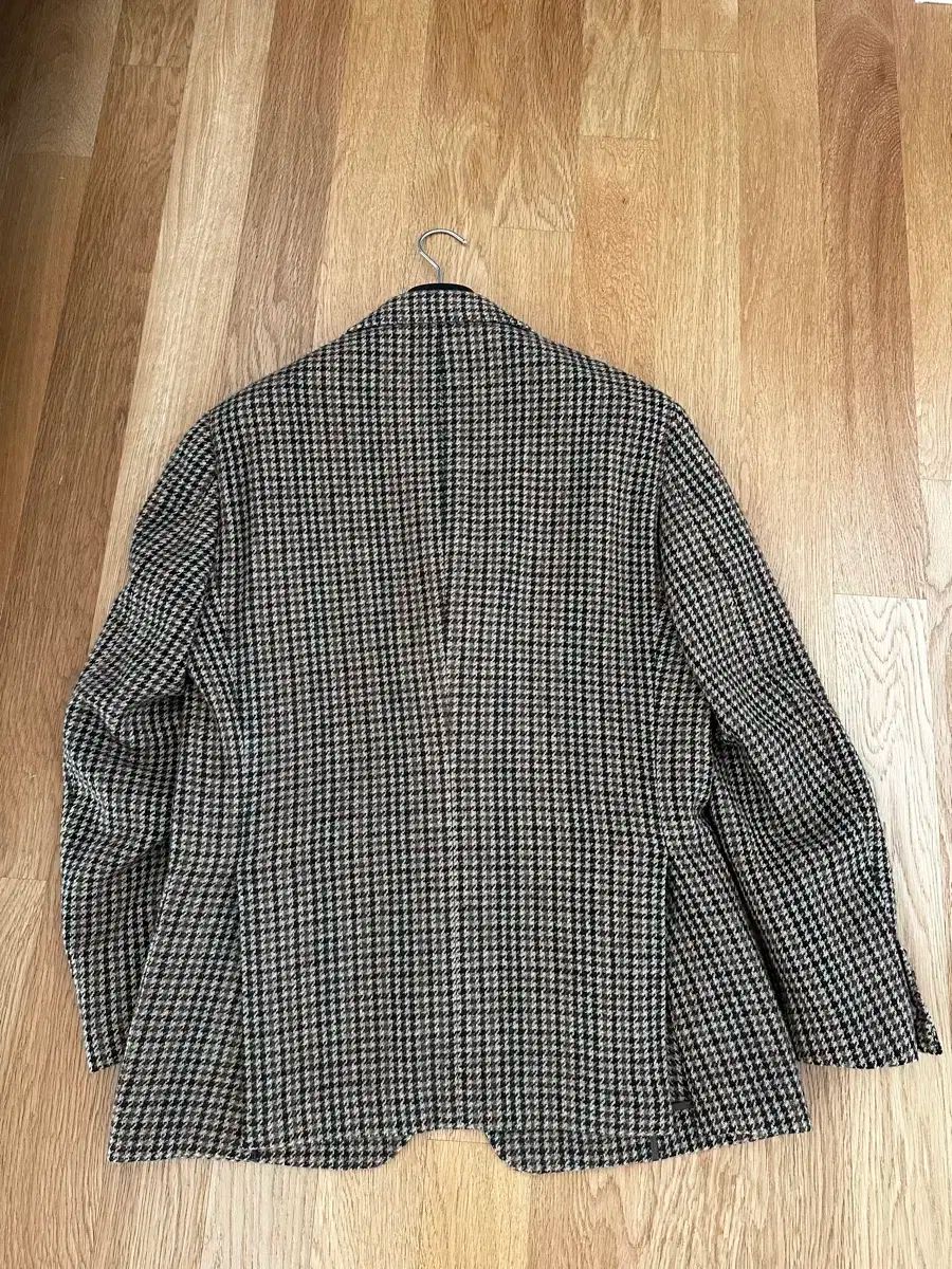 ドレイクス ベルベス メイド ギンガム ガンクラブ ウール ツイード ブレーザー