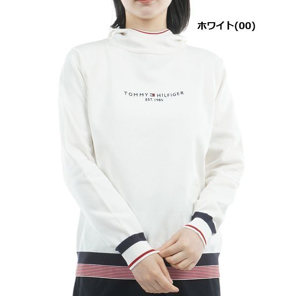 トミーヒルフィガー ゴルフ レディースフロントロゴ 注文 クルーネック