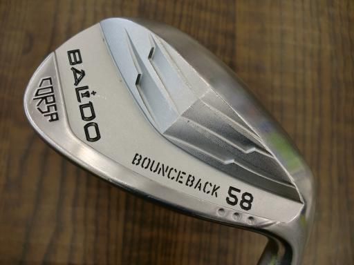 BALDO CORSA BOUNCE BACK 2025 ツアーサテン 58° ウェッジ WG 純正特注シャフト フレックスS メンズ 男性用 右利き 右用 Cランク ゴルフクラブ