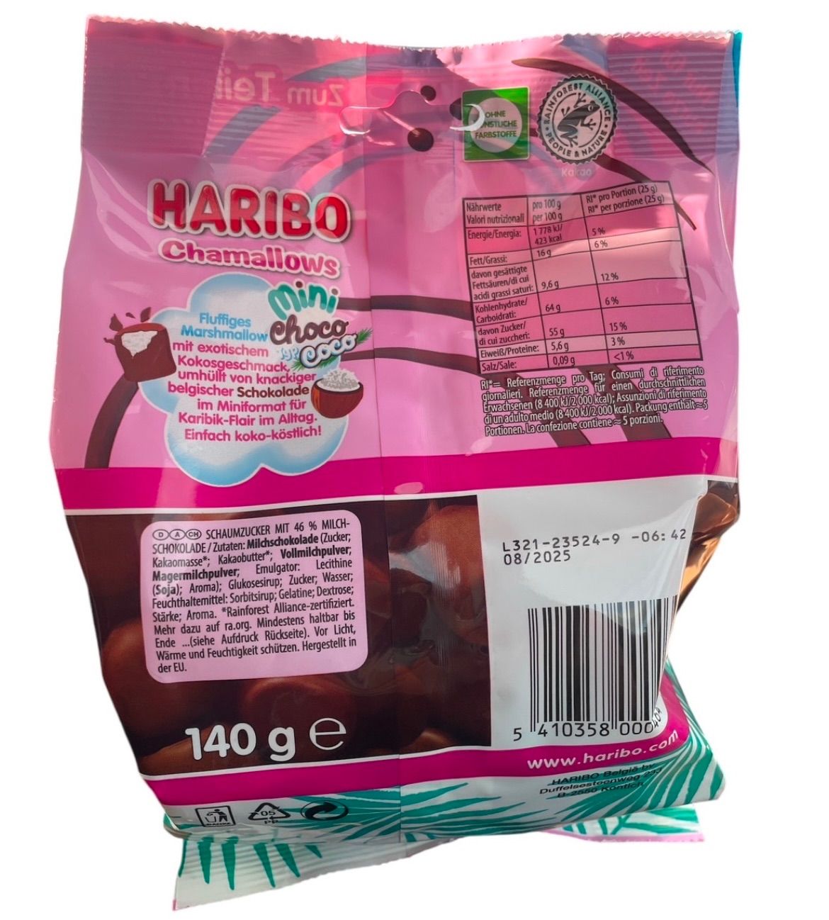 ハリボー チョコマシュマロ ココナッツ味 10袋セット - メルカリ