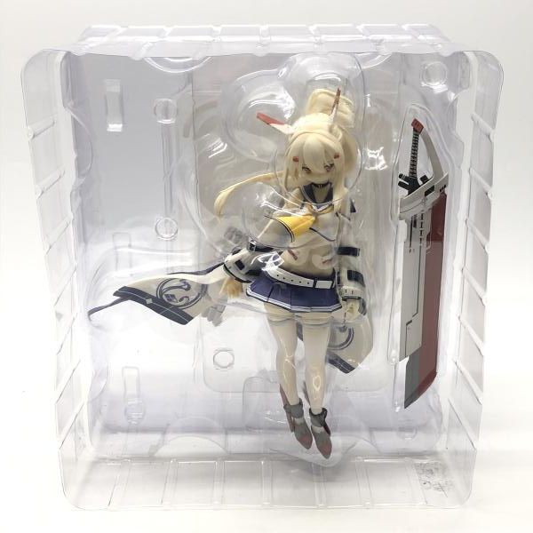 【中古】開封、背後パーツアンテナ上部接着跡有り)プルクラ 綾波改 1/7[18][240018386102] 中古】開封、背後パーツアンテナ上部接着跡有り)プルクラ 綾波改