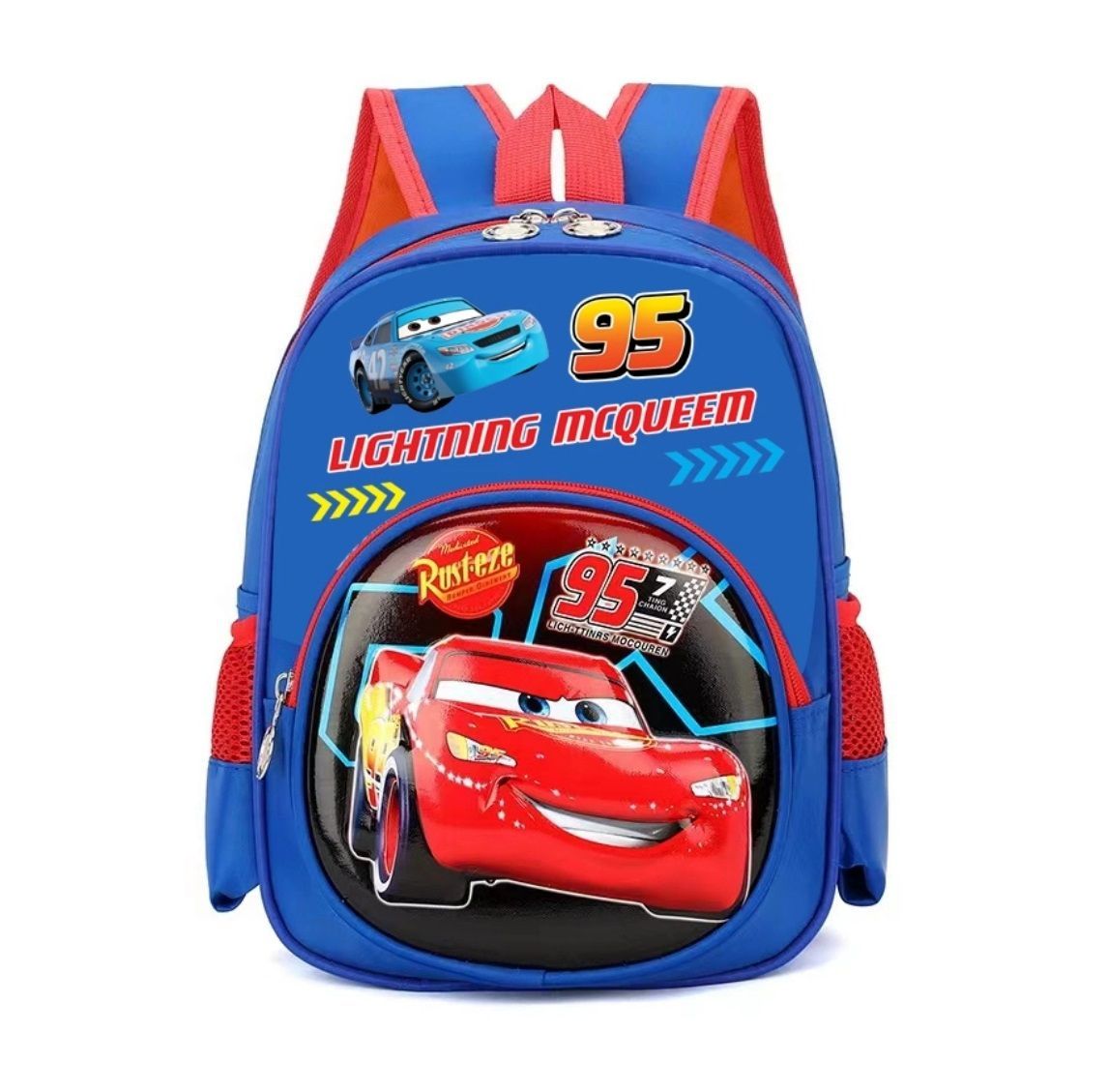 ✨新品✨キッズリュック カーズ ライトニング・マックィーン 青