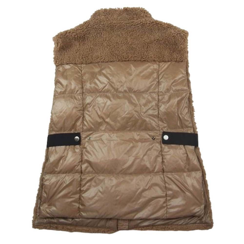 美品 DANTON ダントン インナーダウン 42 美品！レディース/ DANTON【ダントン】 38インナーダウンジャケット danton　ダントン　インナーダウン　38　ブラウン　茶色　ダウンジャケット