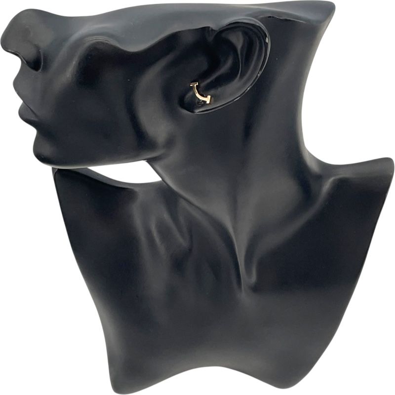 ティファニー TIFFANY＆CO Tスマイルピアス ピンクゴールド Au750 ジュエリー WWW_SHINETEETH_COM