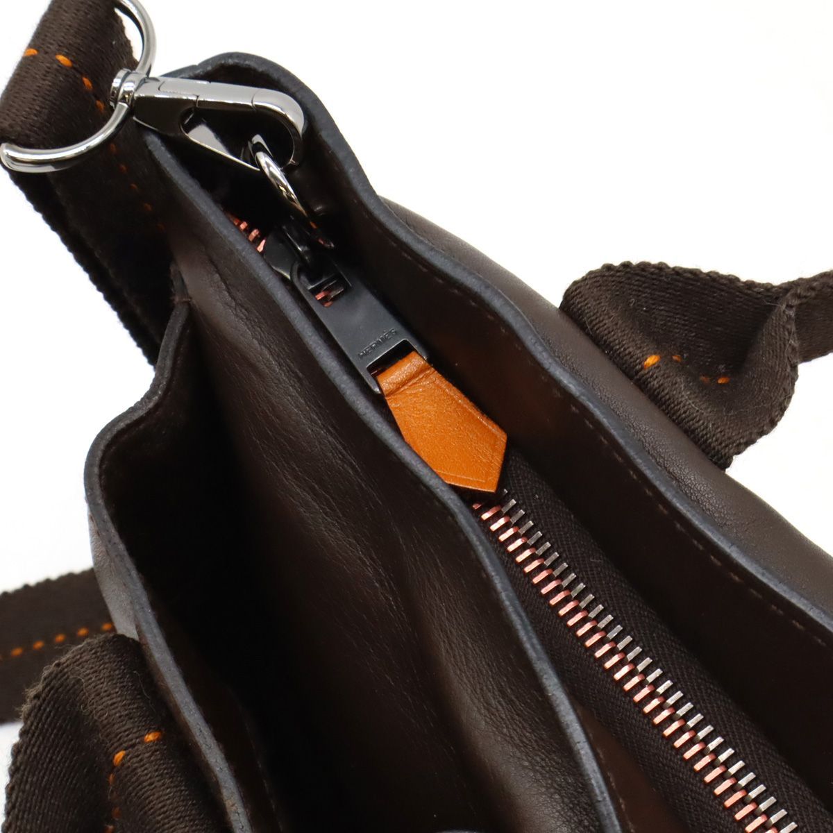 エルメス 積み上げよ Hermes キャラバンホリゾンタルPM 2WAY バッグ  