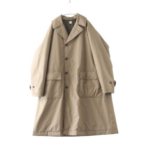 【中古B】KAPTAIN SUNSHINE キャプテンサンシャイン 38 M メンズ コート 19AW プリマロフト バルカラーコート KSSH9FC001 カーキ 中古B 古着