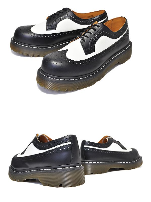 Dr.Martens ウィングチップ ブローグシューズ 靴 本革 27.0 Dr.Martens◇ブローグシューズ/ウイングチップ/ドレスシューズ