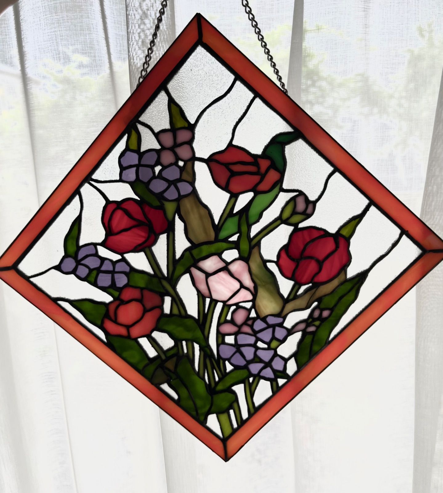 ステンドグラス》花 - メルカリ