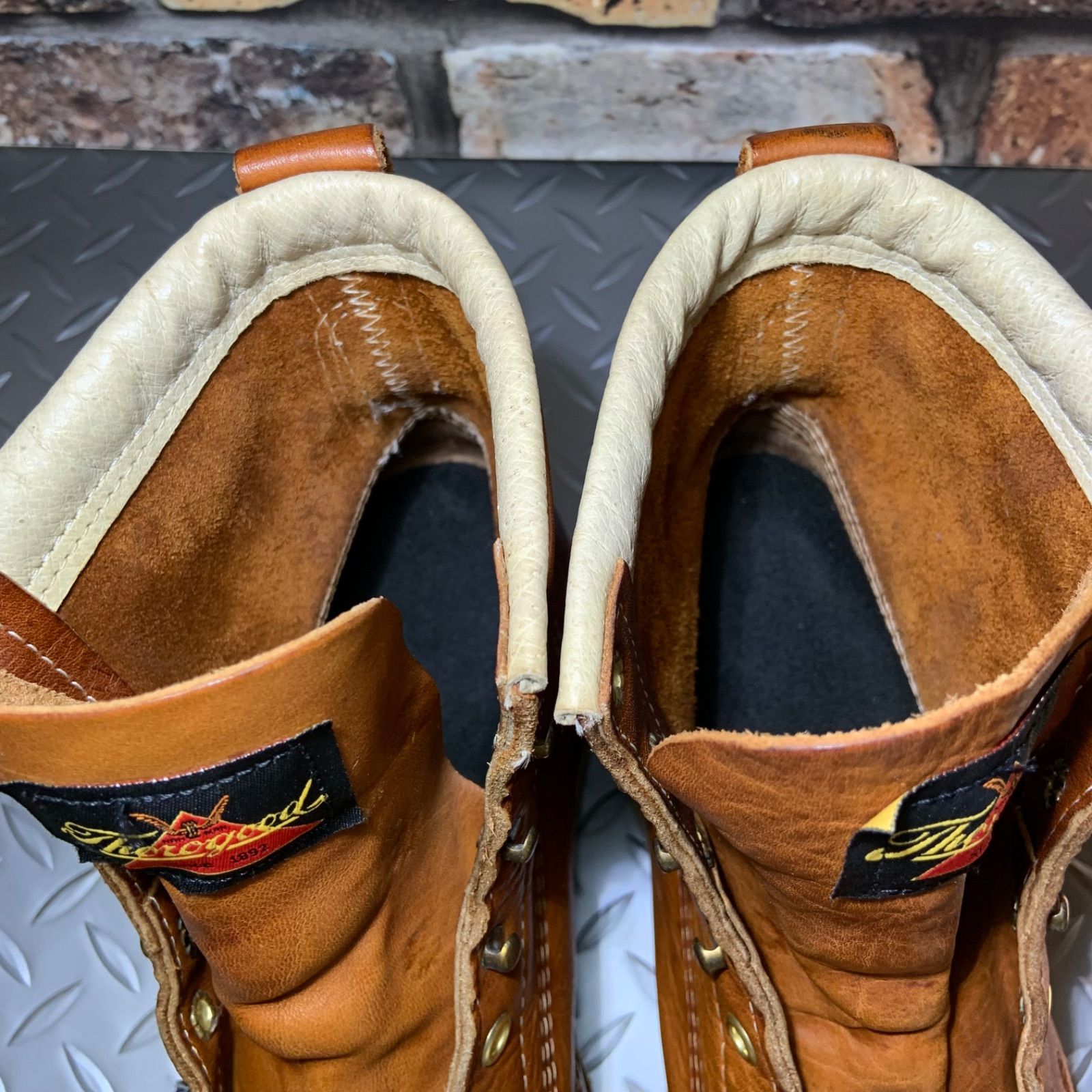 thorogood モックトゥ 814-4200 ワークブーツ Amazon | ソログッド（THOROGOOD） ブーツ モックトゥ 814-4200