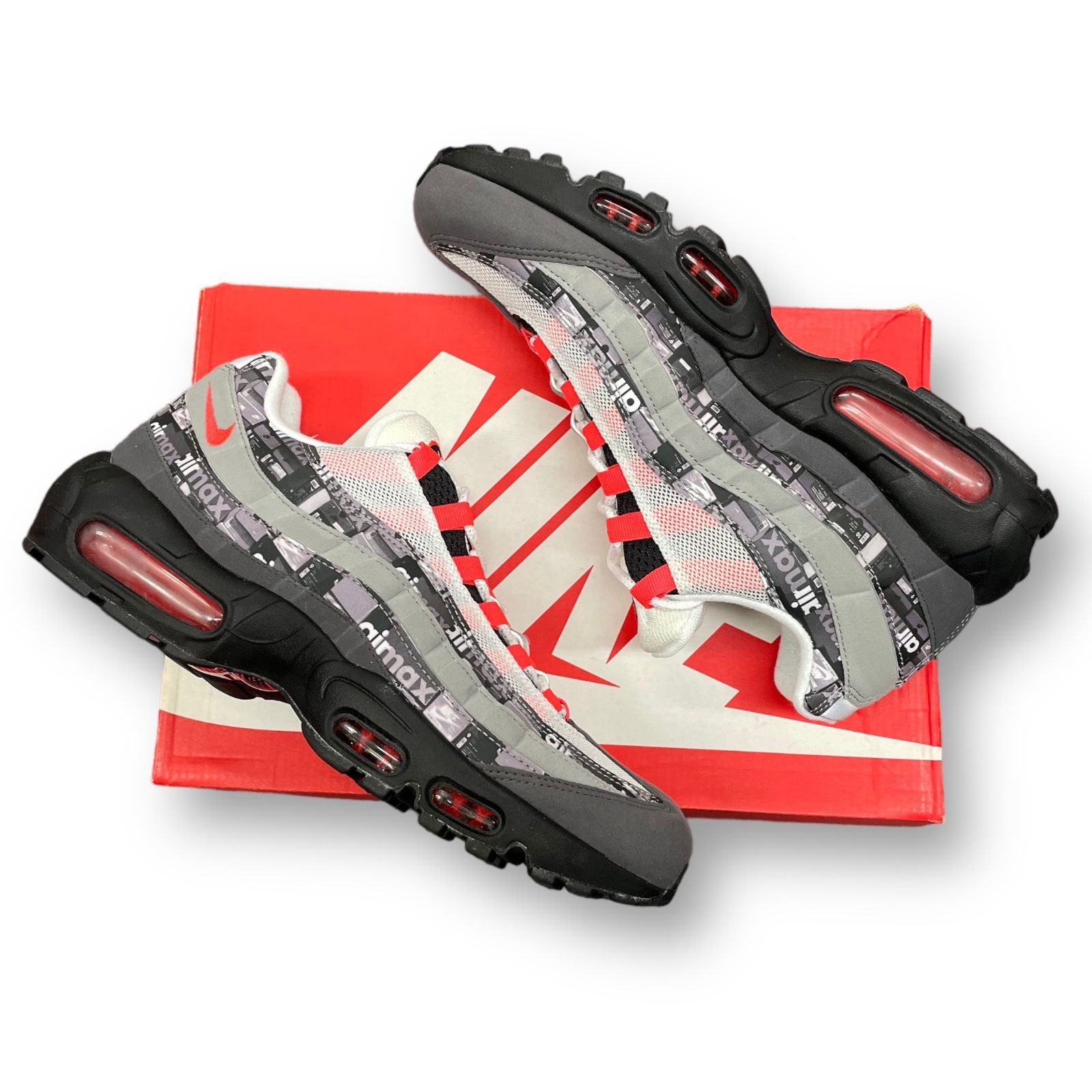 NIKE AIR MAX 95プリントatmosコラボ 大人気モデル27.5cm宜しくお願い ...