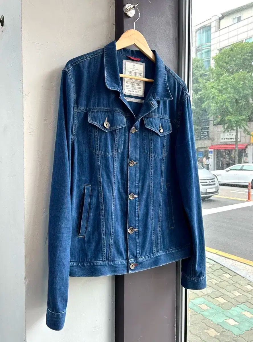 美品】BRUNELLO CUCINELLI デニムジャケット ブルー 54 美品】BRUNELLO  