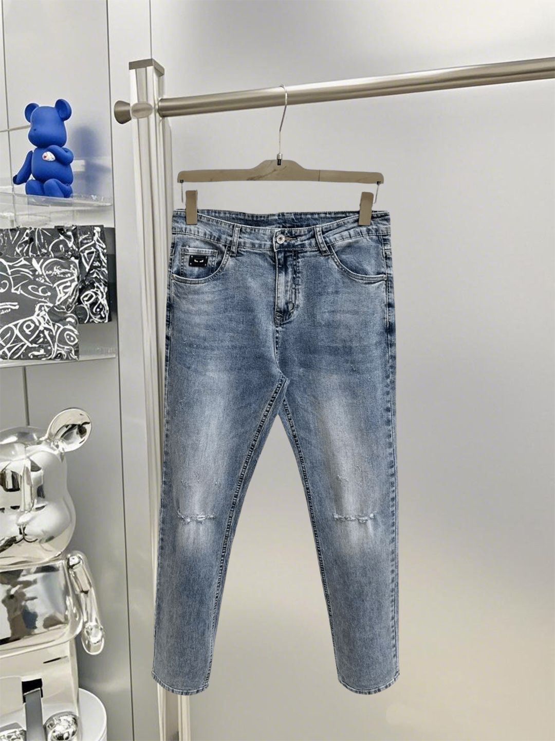 FENDI jeans サマーブレザー 今日特価】Fendi Summer New Arrival Lightweight Jeans