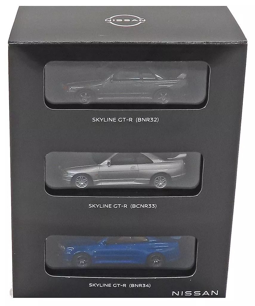 中古】ミニカー 1/64 SKYLINE GT-R 3台セット 日産別注 [8356