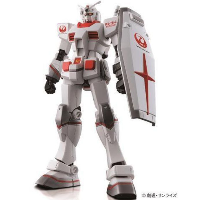 ガンプラ　JALオリジナルカラー　限定品 JALガンダムJET」3月3日就航！ JAL国内線搭乗で限定ガンプラ「HG