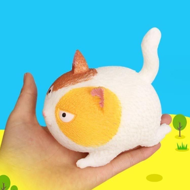 4個セット スクイーズ ねこ ぬいぐるみ おもちゃ 動物 かわいい