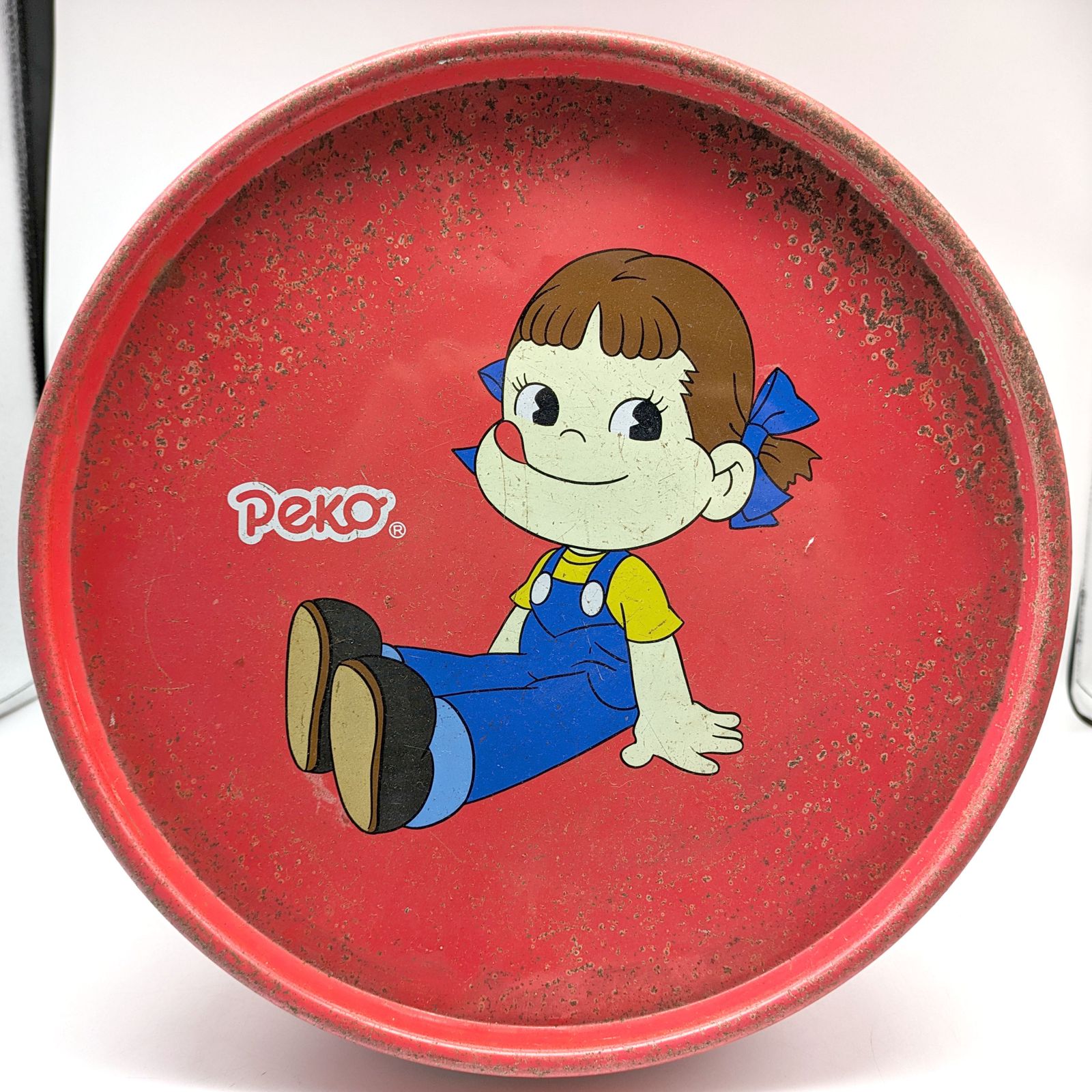 ペコちゃん・ドラム缶・バケツ缶・レトロキャラクター・No.231127-14