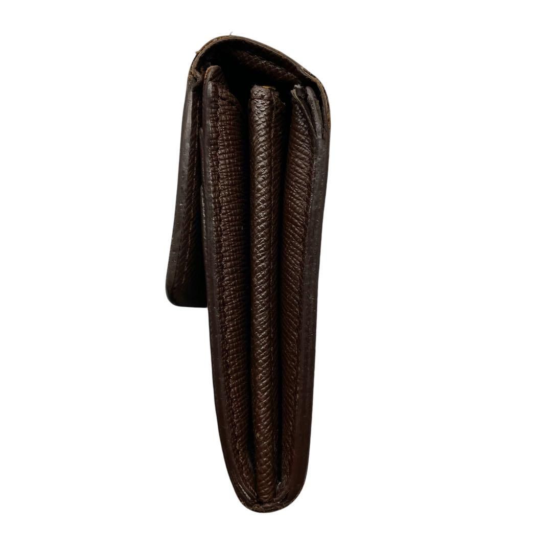 LOUIS VUITTON ルイ・ヴィトン 折り財布 ダミエ 長財布 PVC/レザー