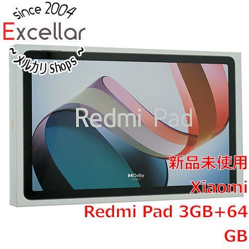 bn:10] Xiaomi Redmi Pad 3GB+64GB ムーンライトシルバー - メルカリ