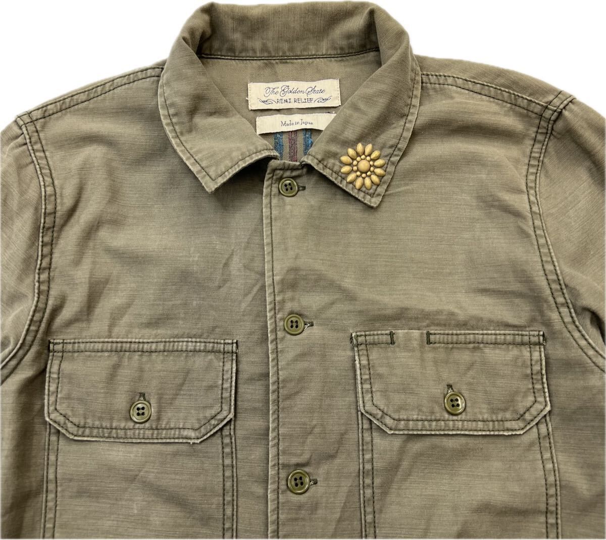 REMI RELIEF ☆ レミレリーフ 日本製 ネイティブ シャツ ジャケット