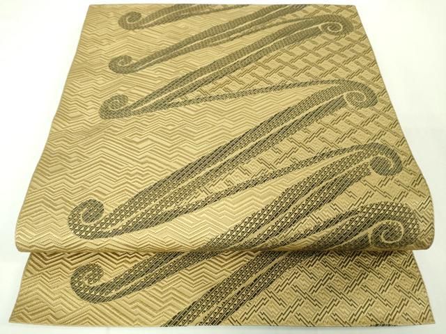 平和屋本店□極上 1897年創業 名門岡野 本場筑前博多織 千年工房 八寸