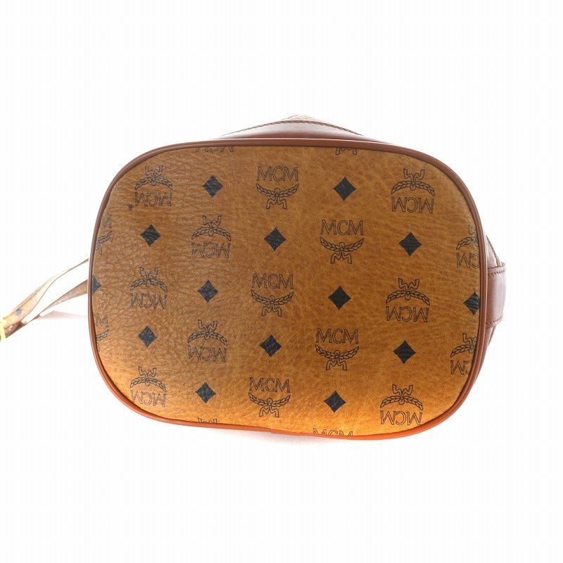 エムシーエム MCM ショルダーバッグ 斜めがけ レザー ロゴ 総柄