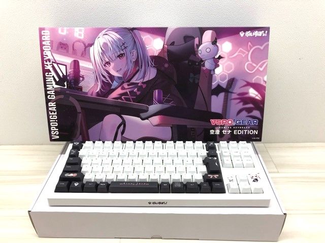 VSPO!GEAR キーボード 空澄セナ キーボード ぶいすぽ 空澄セナ - VSPO! GEAR